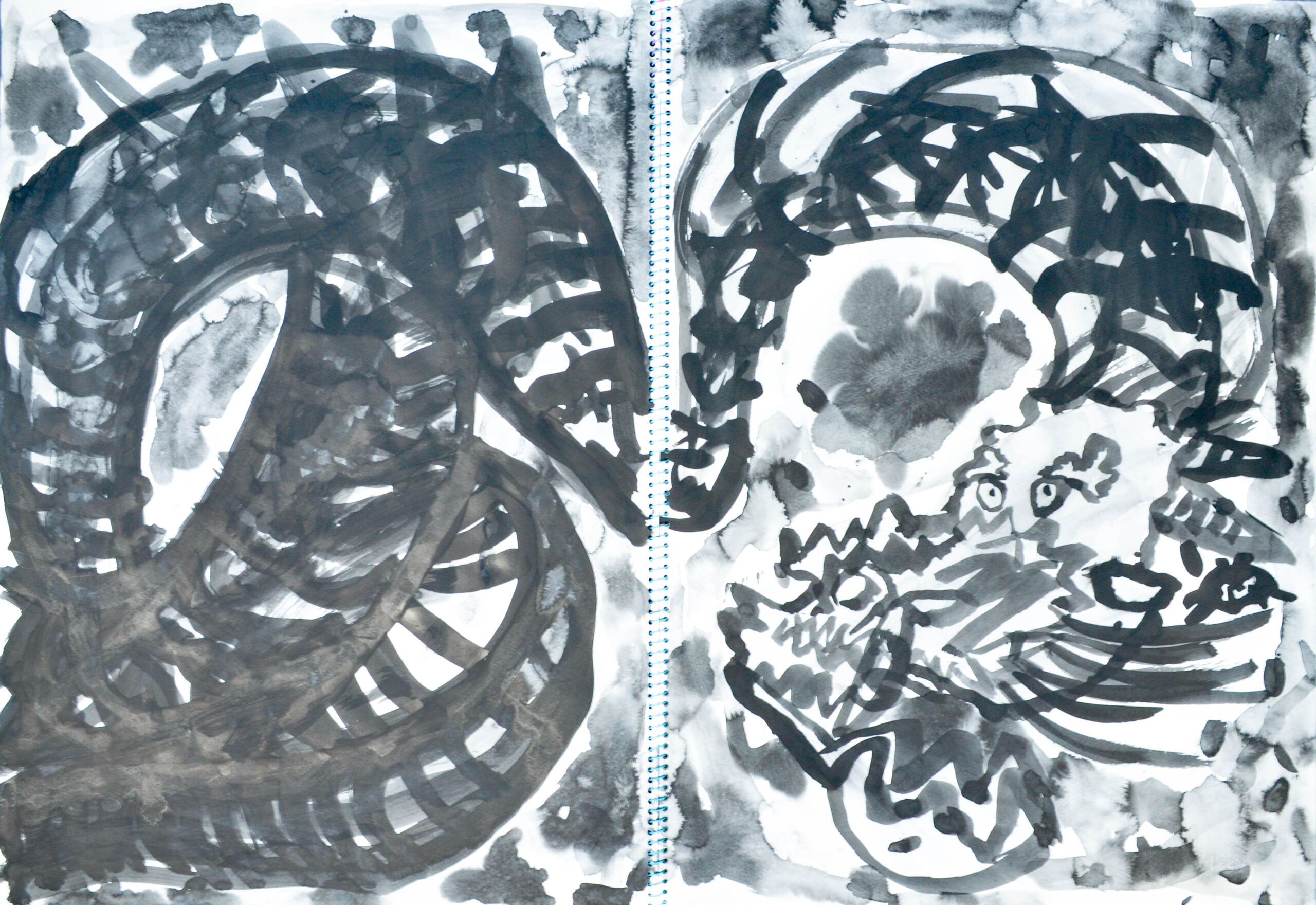 水墨画　Kazuki.K