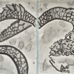 水墨画　Risa.U
