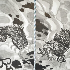 水墨画　Miho.T