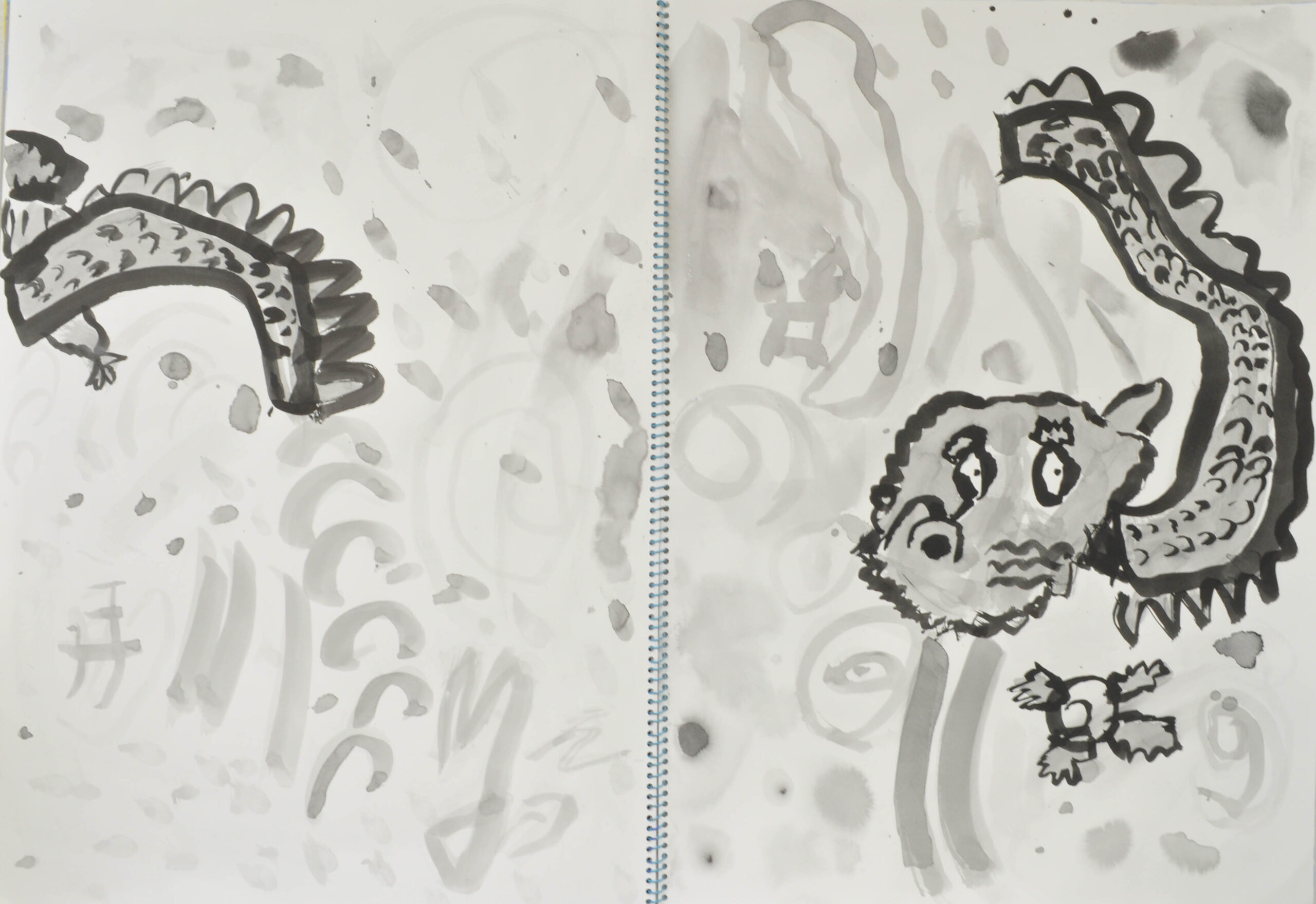 水墨画　Sora.T