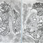 水墨画　Mana.O