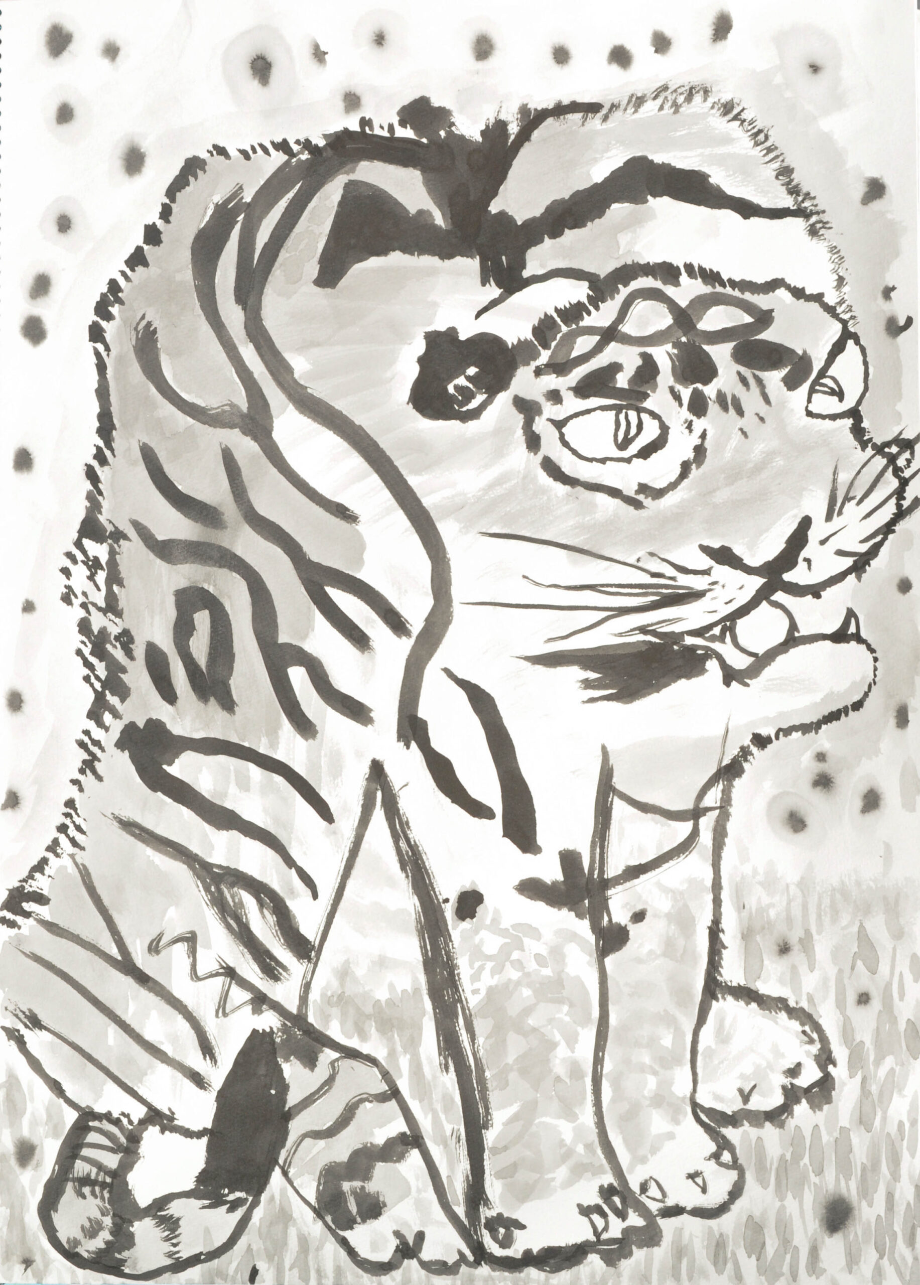 水墨画　Mana.O