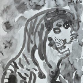 水墨画　Kaho.N